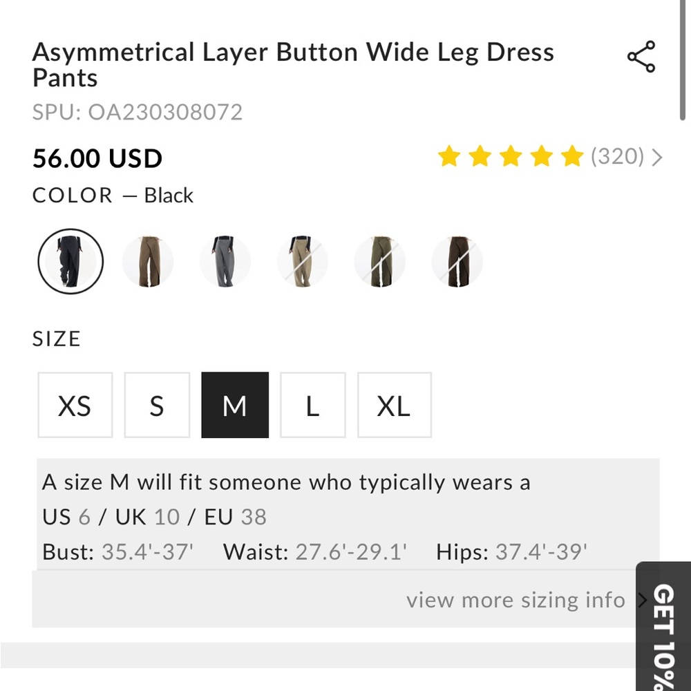 Commense black trousers - Picture 5 of 5